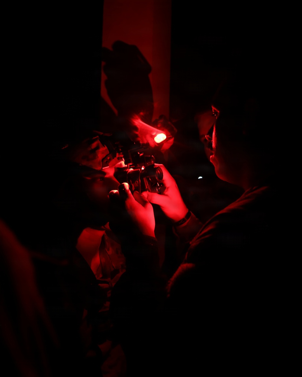 U.S., Bangladesh Soldiers Sharpen Night-Vision Tactics in Bangladesh