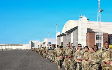 439th AW conducts FOD walk