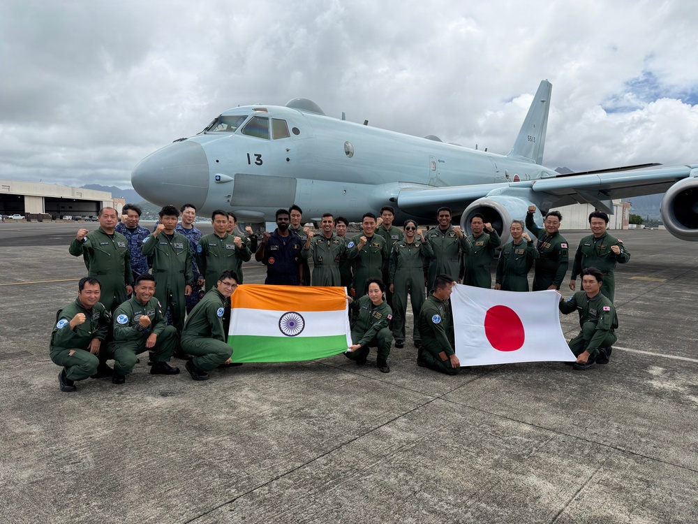 Japan and India strengthen aviation cooperation during RIMPAC 2026
