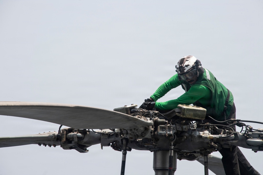 USS Boxer Conducts Flight Deck Operations