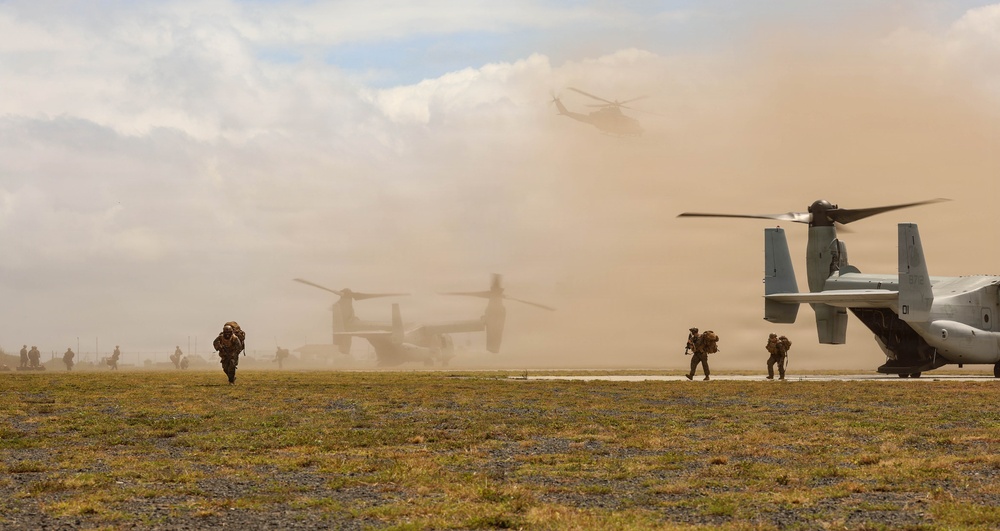 U.S. Marines, partner nations conduct mass casualty training during RIMPAC