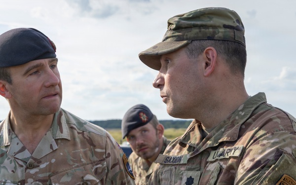 U.S. Army and NATO Soldiers participate in the in the Battle of Tanks in Poland
