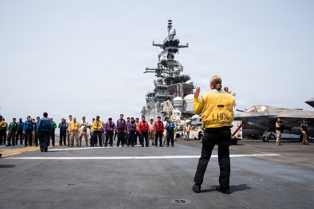 USS Boxer Conducts Daily Operations