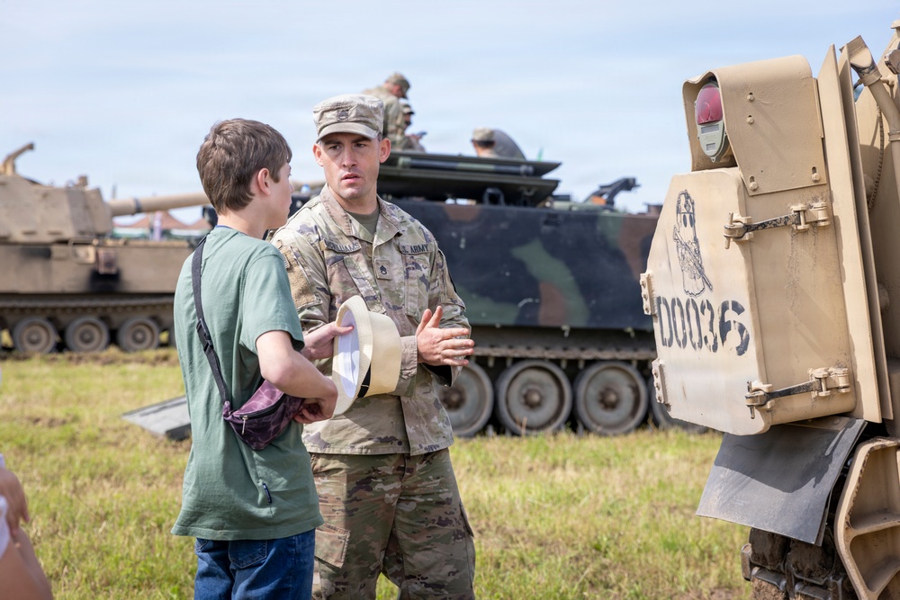 U.S. Army and NATO Soldiers participate in the in the Battle of Tanks in Poland