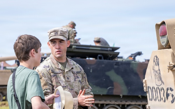 U.S. Army and NATO Soldiers participate in the in the Battle of Tanks in Poland