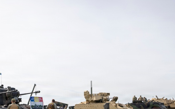 U.S. Army and NATO Soldiers participate in the in the Battle of Tanks in Poland