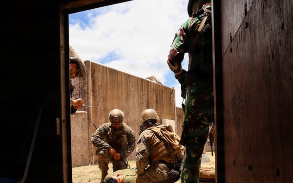 U.S. Marines, partner nations conduct mass casualty training during RIMPAC