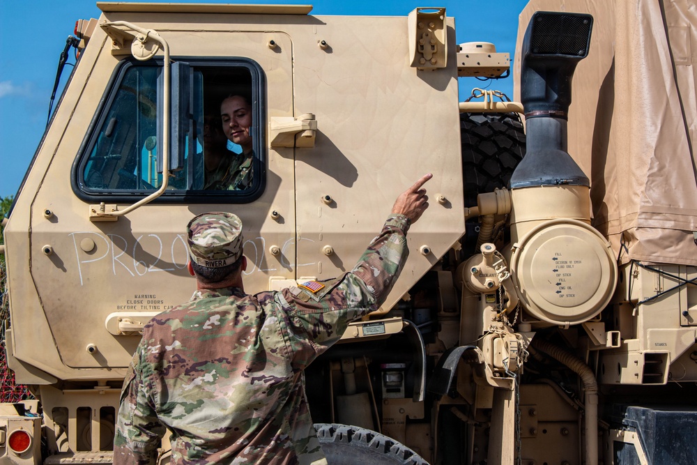 770th Transportation Company Conducts Convoy Operations During Annual Training