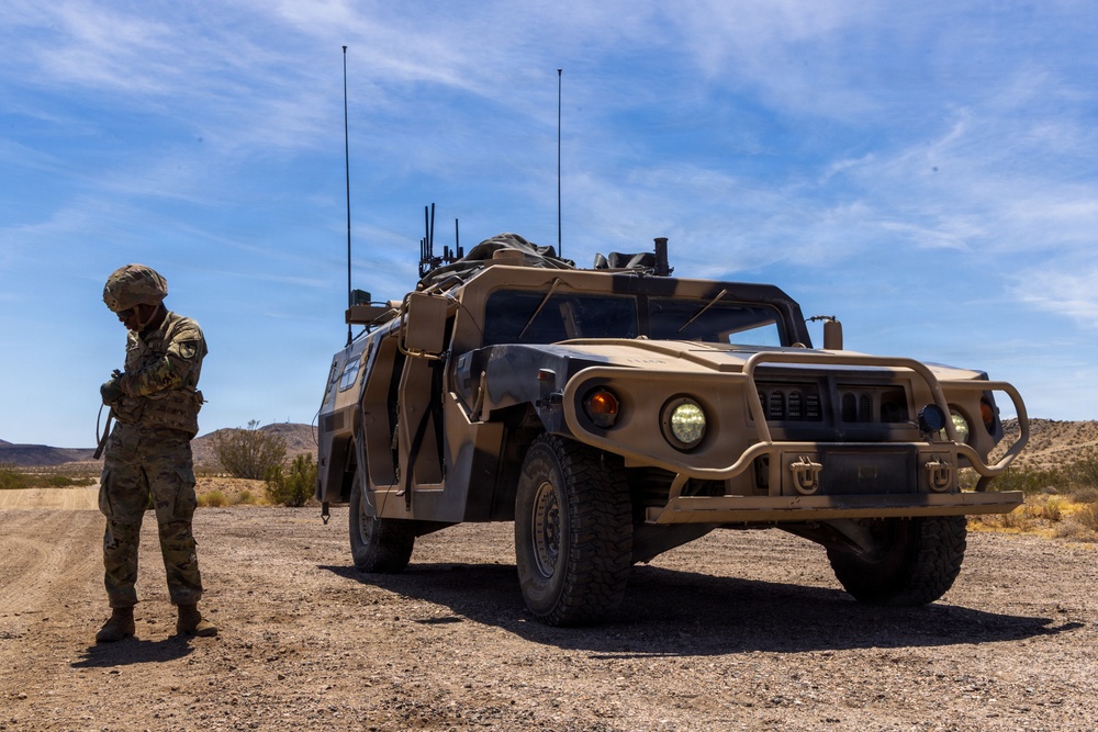 U.S. Army Soldiers experiment with radar and communication systems