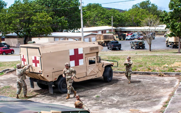 181st Medical Company Area Support Conducts Mass Casualty Training Exercise