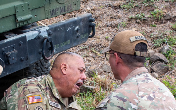 181st Medical Company Area Support Conducts Mass Casualty Training Exercise