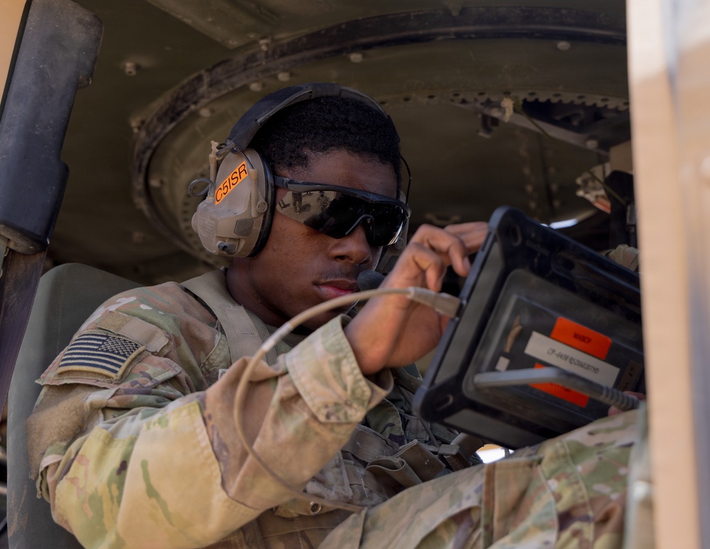 U.S. Army Soldiers experiment with radar and communication systems