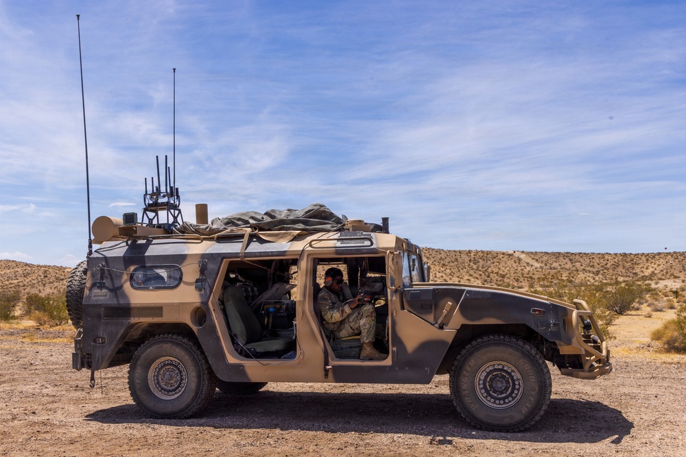 U.S. Army Soldiers experiment with radar and communication systems