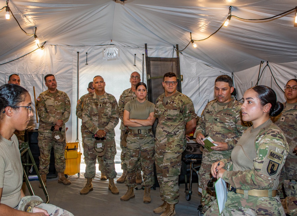 181st Medical Company Area Support Conducts Mass Casualty Training Exercise