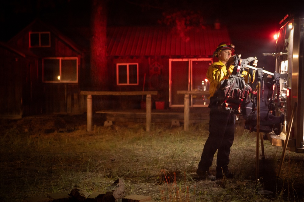 Brewer Fire Structure Protection