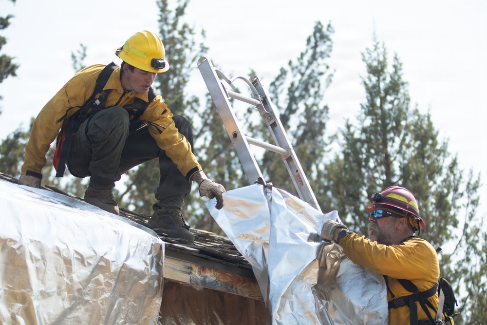 Brewer Fire Structure Protection