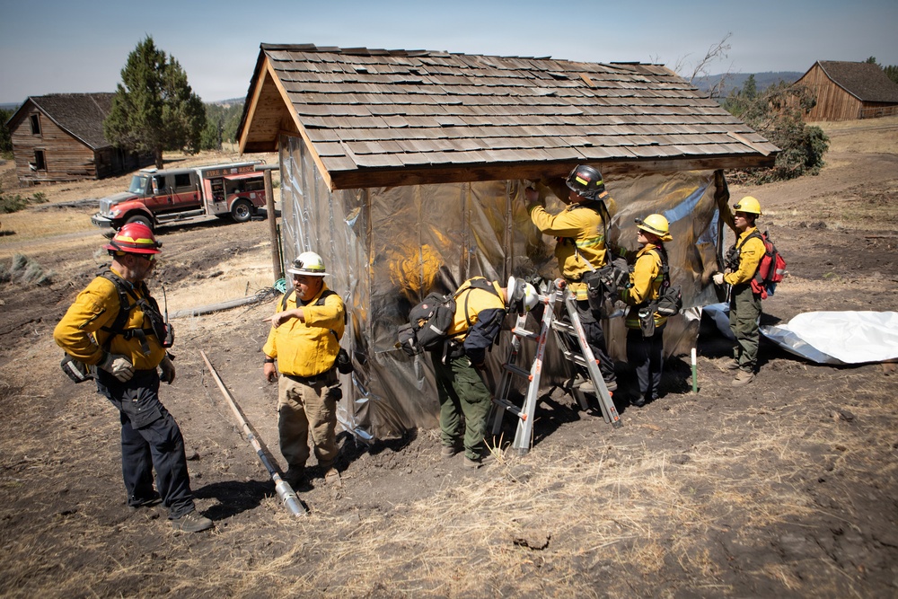 Brewer Fire Structure Protection