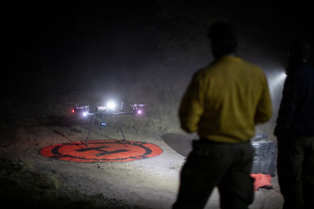 Brewer Fire Night Operations - UAS