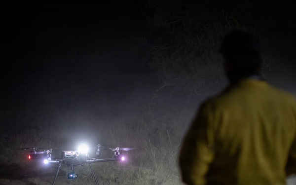 Brewer Fire Night Operations - UAS
