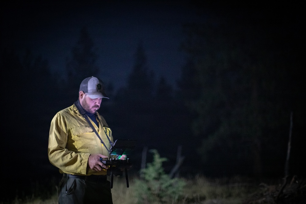 Brewer Fire Night Operations - UAS