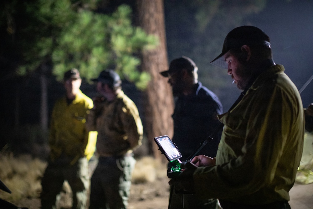 Brewer Fire Night Operations - UAS