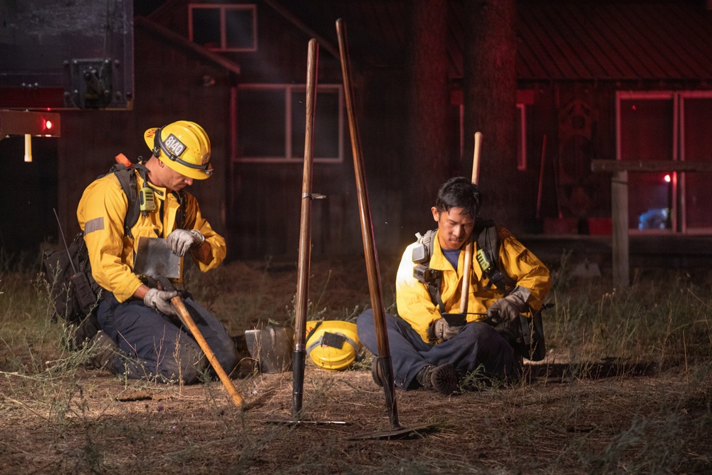 Brewer Fire Night Operations