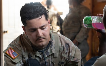 Army Reserve Medical Command Soldiers Bring Mobile Medical Care to Troops During Operation Bold Eagle