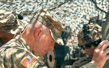 Lt. Gen. Rafferty Conduct a Visit during PCC6