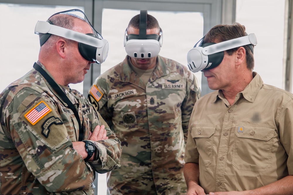 Lt. Gen. Rafferty Conduct a Visit during PCC6