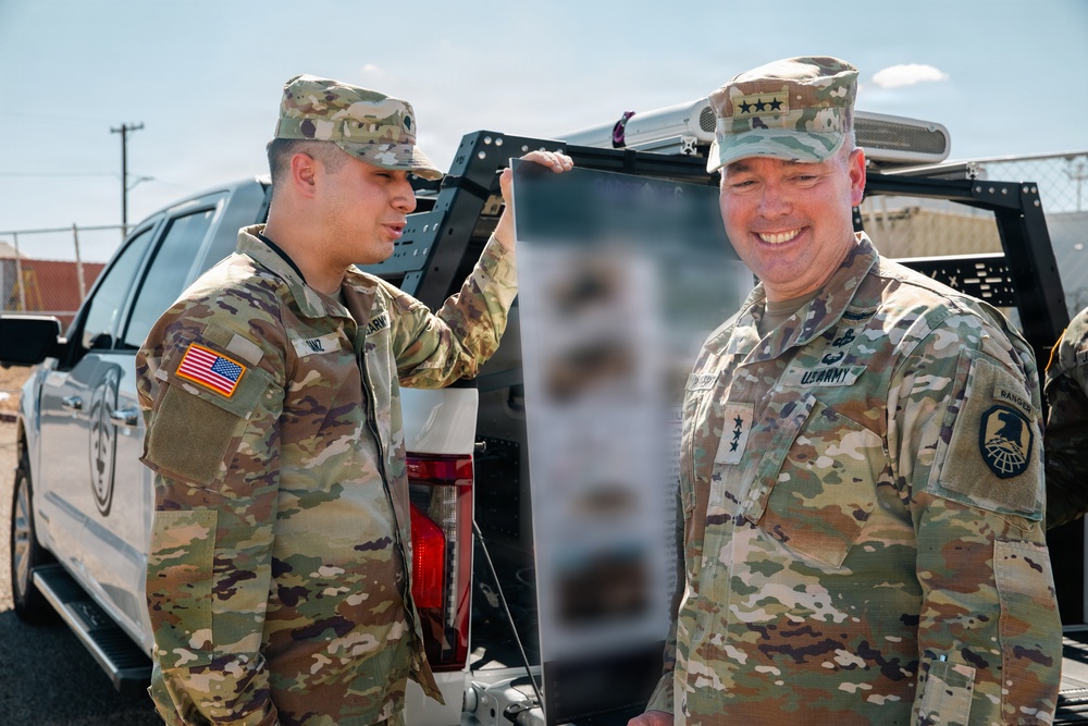 Lt. Gen. Rafferty Conduct a Visit during PCC6
