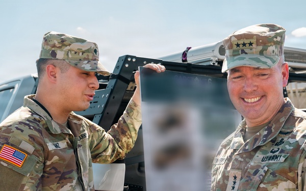 Lt. Gen. Rafferty Conduct a Visit during PCC6