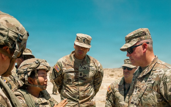 Lt. Gen. Rafferty Conduct a Visit during PCC6