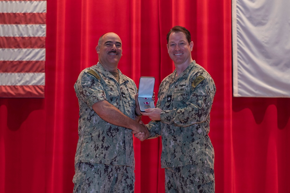 CFAY Holds All Hands and Awards at Quarters