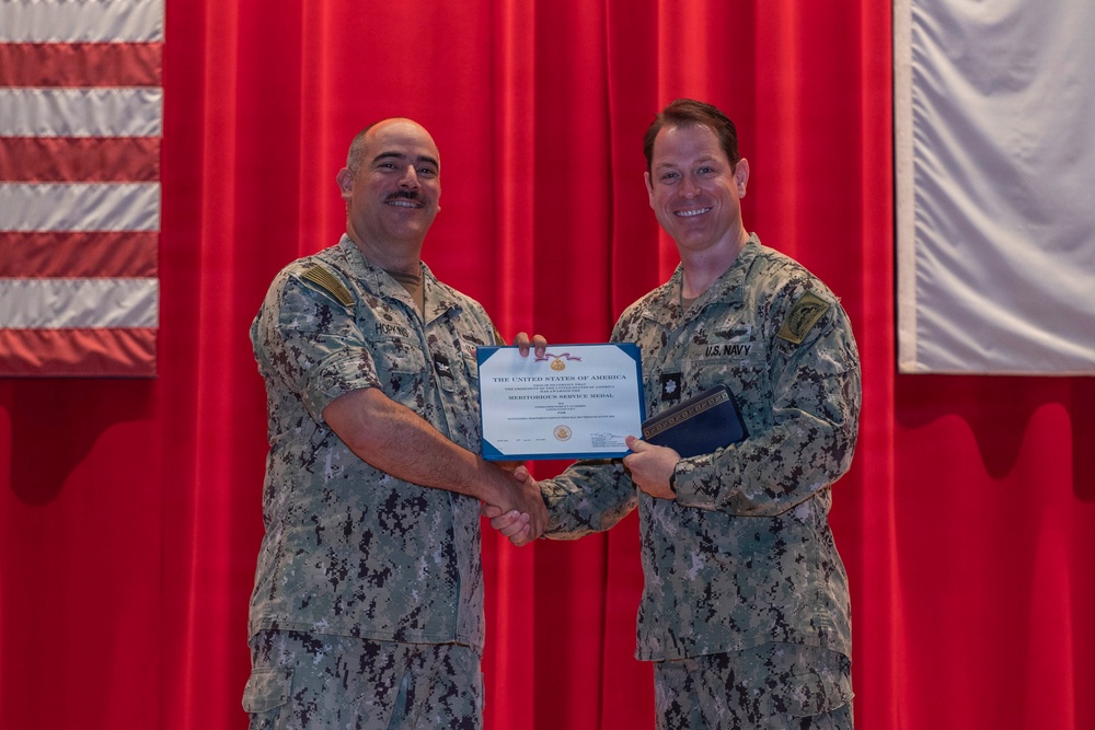 CFAY Holds All Hands and Awards at Quarters