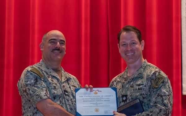 CFAY Holds All Hands and Awards at Quarters