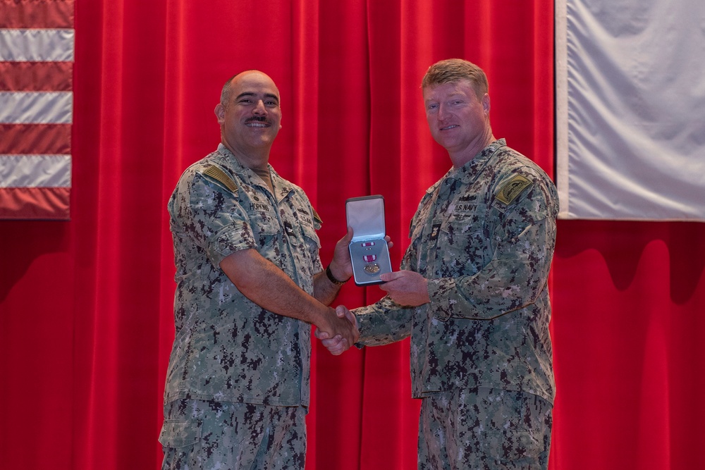 CFAY Holds All Hands and Awards at Quarters