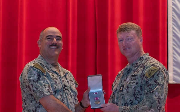 CFAY Holds All Hands and Awards at Quarters