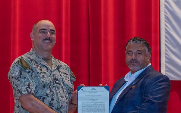CFAY Holds All Hands and Awards at Quarters