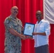 CFAY Holds All Hands and Awards at Quarters