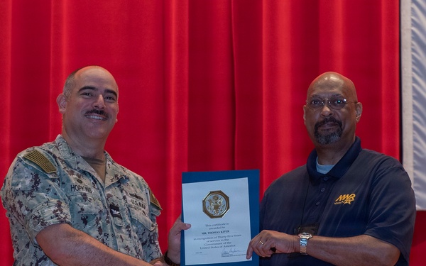 CFAY Holds All Hands and Awards at Quarters
