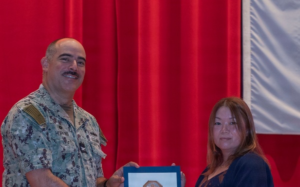 CFAY Holds All Hands and Awards at Quarters