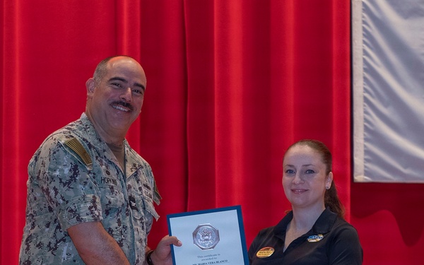 CFAY Holds All Hands and Awards at Quarters