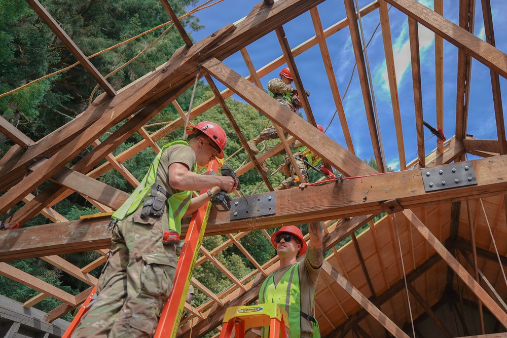 Beyond the Beauty: 201st RED HORSE Partners with the National Park Service to Preserve America’s Redwoods While Building Readiness