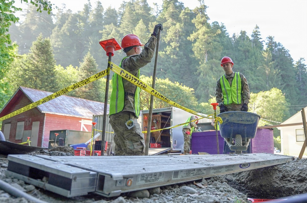 Beyond the Beauty: 201st RED HORSE Partners with the National Park Service to Preserve America’s Redwoods While Building Readiness