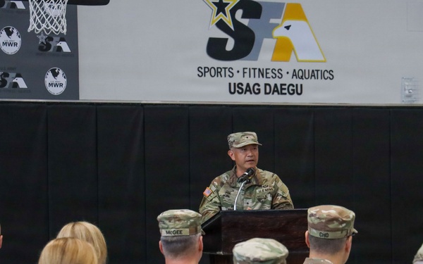 Welcoming a new senior enlisted leader