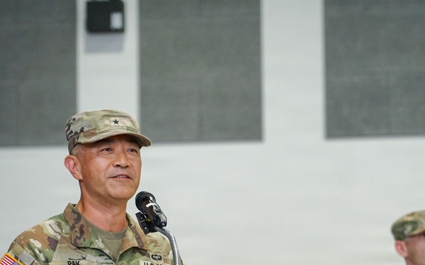 Commanding general delivers remarks