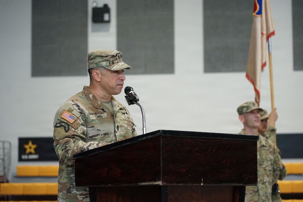 New command sergeant major addresses formation