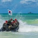 South Korean Navy tank landing ship Cheon Ja Bong (LST 687) inserts ROK Marines during ship-to-shore movements during RIMPAC 2026
