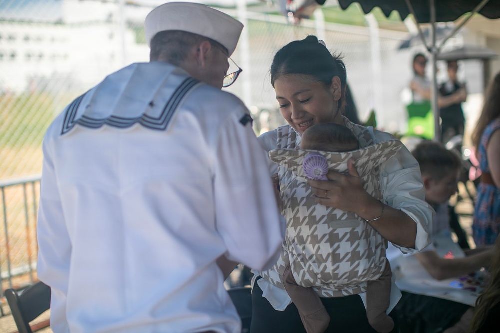 USS Tripoli (LHA 7) Returns to Sasebo, Japan