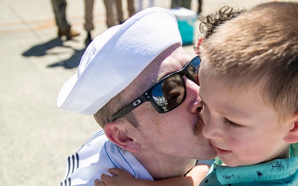 USS Tripoli (LHA 7) Returns to Sasebo, Japan